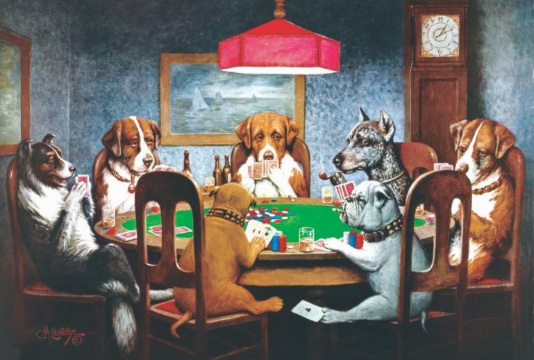 Hundar bordsspel casino på nätet